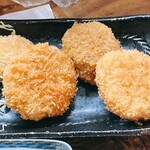 萬領 - れんこんのからしはさみ揚げ②