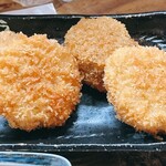 萬領 - れんこんのからしはさみ揚げ③
