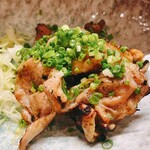 萬領 - 鶏ハラミ塩だれ焼き③