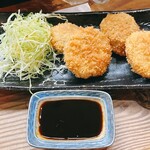 萬領 - れんこんのからしはさみ揚げ①