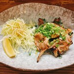 萬領 - 鶏ハラミ塩だれ焼き① 