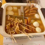 おばんざい屋プレイス - 冬はおでんやってます！日本酒だし割、おでん出汁で食べるうどんで、心も身体もあったまります。