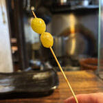 友酒家 - 今日の銀杏は残りふたつぶ、、