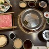 しゃぶ禅 - 右下が汁切り、左下が豆腐