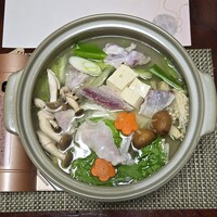 淡路島 さと味 - ふぐてっちり(季節の野菜)