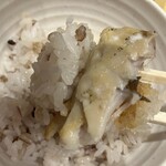 やよい軒 阪急茨木店 - 焼き魚とご飯（雑穀米）