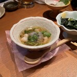 金澤旬料理 八兆屋 駅の蔵 - 加賀蓮根はす蒸し(980円)