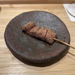 根津 焼鳥 照隅 - 白レバー 絶品！