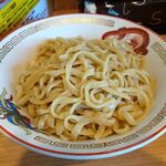 豚山  - 小ぶたつけ麺（豚５枚、野菜マシマシ）1,350円