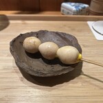 根津 焼鳥 照隅 - エルフランスうずらたまご