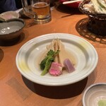 金澤旬料理 八兆屋 駅の蔵 - たけのこと菜の花の煮物