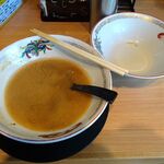 豚山  - 小ぶたつけ麺（豚５枚、野菜マシマシ）1,350円