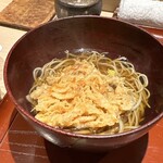 日本橋 蕎ノ字 - 駿河湾　桜海老かき揚げ