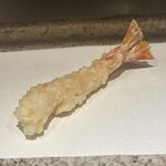 日本橋 蕎ノ字 - 車海老　塩