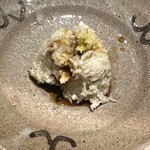 日本橋 蕎ノ字 - そばがき