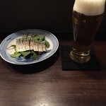 巣鷹cucinaSUDAKA - プレモルと〆鯖