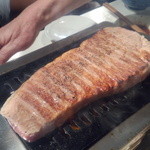焼肉 凛 - サーロインひっくり返し