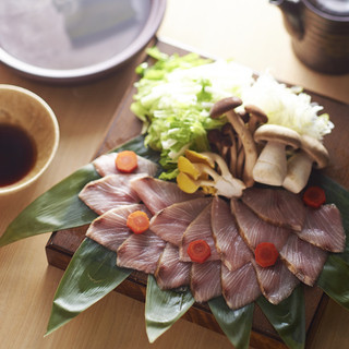 ◆当店の看板メニュー◆季節を味わうブリしゃぶ
