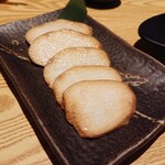 個室居酒屋 いろり - 長いもわさび醤油漬け