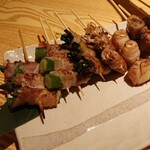 個室居酒屋 いろり - 野菜巻き10本盛り