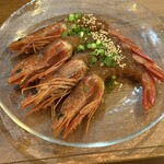 kaisembisutoroandobiagadenuohiro Honatsugi Ten - 赤海老のカンジャウセウ ¥960