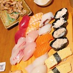 や台ずし - お得寿司20貫