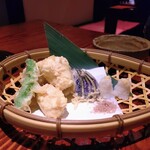 葱ぼうず - 河豚白子の天麩羅（1089円税込）』