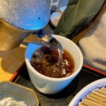 喜乃字屋 - 蕎麦湯