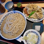 喜乃字屋 - 舞茸天せいろ(980円)