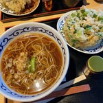 喜乃字屋 - かき揚げ(630円)