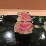 なだ万 - ネギトロ巻き