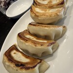 自家製麺 名無し - 焼き餃子