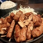 ずんべら屋 - 料理写真:トンテキマンモス盛り