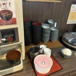ずんべら屋 - 味噌汁ご飯コーナー