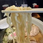 自家製麺 名無し - 麺リフト