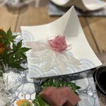 葛城 琴の庭 - カワハギ。淡白の中に主張あり❗️