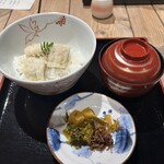 葛城 琴の庭 - 瀬戸内鱧ご飯。