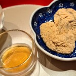 おおたに - 甘味（ほうじ茶のわらび餅）