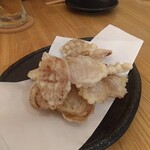 そば酒房 陽ざ志 - きな生姜の天ぷら