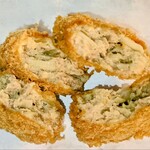 東海屋 - メンチカツ断面