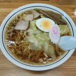 中華そば 富士屋 - ワンタンメン