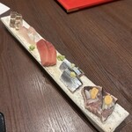 炭味旬菜 収穫 - お造り盛り合わせ