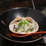 銀座 塒 - 大好きなかに味噌が出てうれしい