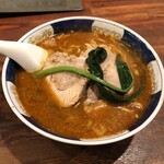 支那麺 はしご - 太肉担々麺　中辛
