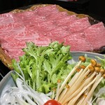 銀座 塒 - お肉も野菜もたっぷり