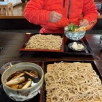 そば道場　久慈川　翁 - 海老天ぷらそば