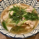 棊子麺茶寮 いしこん - ネギをシェアです。
