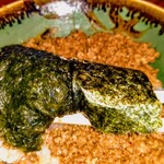 蔵 - 海苔巻き ひき肉半ごはん