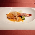 SAVOR - 自家製パンチェッタ巻き海老のロースト