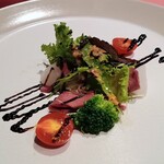 SAVOR - 若狭鹿のハムと季節野菜のサラダ